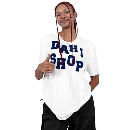 Dahi Shop 26 Pcs Navy Blue Chenille Letter Patches - Large 3.2"H X 2.4"W Iron On Letters For Clothing - Blue Varsity Letter Patches - Letter Patches For Letterman Jackets Jeans Backpacks Tshirts Blue #TOP27
