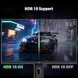 KTC Gaming Monitor 240Hz 27 Inch | FHD@240Hz | Adjustment Stand | | Fast IPS Panel | 1ms Response Time (MPRT) | 350 cd/㎡ Brightness, HDR | Adaptive Sync | 97% DCI-P3, 99% sRGB, ΔE＜2 | H27F7 - Image 9