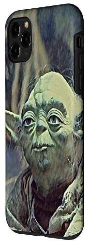 Coque iPhone 11 Pro Yoda Star Wars vert sauge | Protection silicone - 2