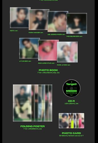 EVNNE Target ME Digipack CD album k-pop version aléatoire