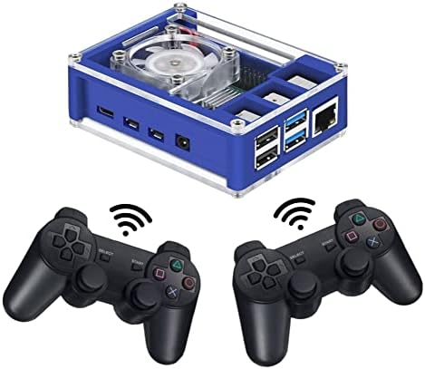 Retropie Extreme Edition Raspberry Pi 4 Retro Console Kit - Over 130,000 Games Over 60 Consoles and Arcades Retro Game Console - Retro Gaming