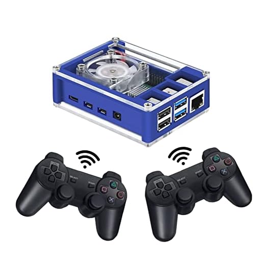 Retropie Extreme Edition Raspberry Pi 4 Retro Console Kit - Over 130,000 Games Over 60 Consoles and Arcades Retro Game Console - Retro Gaming