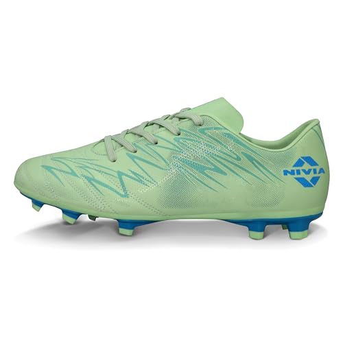 Image of Nivia Encounter 11.0 Football Stud for Mens, TPU Sole with PVC Synthetic Leather Upper for Hard and Grassy Surfaces