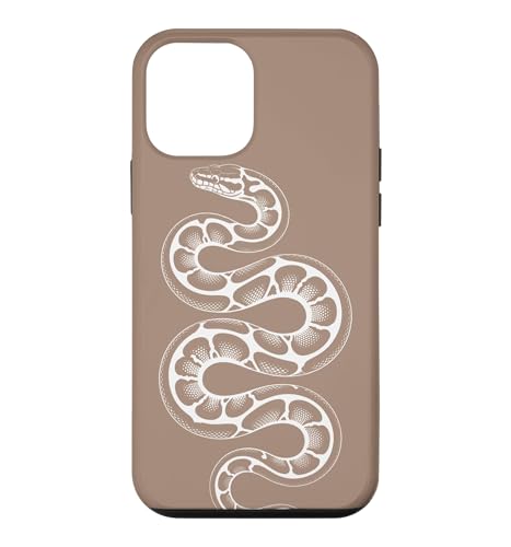 Ball Python Morph Lover �X�l�[�N�O���t�B�b�N �u���E�� �X�}�z�P�[�X iPhone 12 mini �p