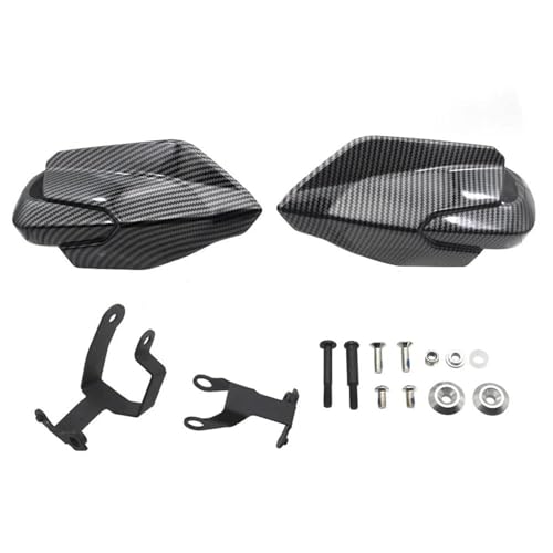 Protège-mains guidon Tiger Sport 660 bouclier haute finition look carbone