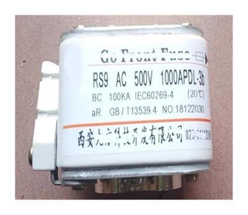 Fusibles RS9 AC500V 1500A cartouches électriques haute tension pour réseaux de distribution