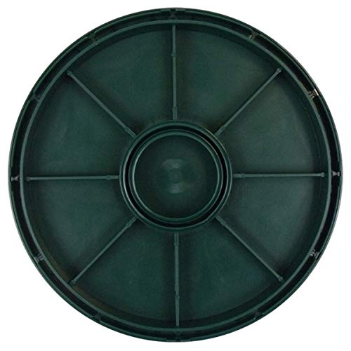 Polylok 12" Flat Cover/Lid (Pn: 3017-C) #TOP2
