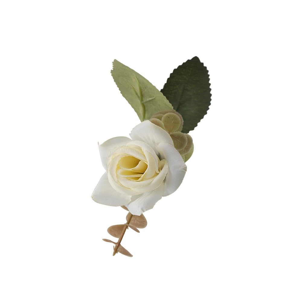 Composition Fleurs Artificielles Ideen Mit Herz - Buisson Roses 39 Cm Pour Décoration