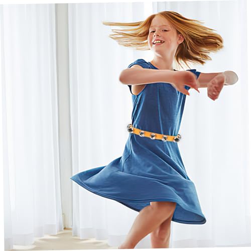 ifundom Sino De Cintura Infantil Sinos De Tornozelo Sino De Pulso De Mão Cinto De Dança Do Ventre Pa