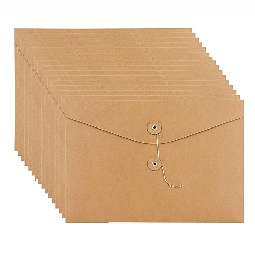 Carpetas de Archivos de Kraft A4 ideales para el escritorio de oficina