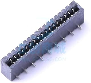 10 Pcs 1mmP Number: 17 Non-Locking Double-Sided Contacts/up and Down FFC/FPC connectors SMD, P=1mm (Staggered pins) 1mm 1.0-B-17PB