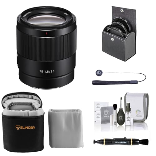 Sony FE 35mm f/1.8 �����Y Sony E�p 55mm�t�B���^�[�L�b�g�t�� �����Y�P�[�X �����Y�N���[�i�[ �N���[�j���O�L�b�g �����Y�L���b�v�e�U�[