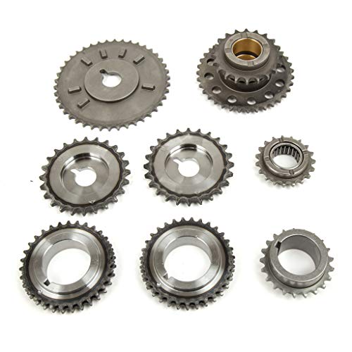 Evergreen Tk8011 Timing Chain Kit Compatible With 06-08 Susuzki Grand Vitara 2.7L Dohc V6 H27A #TOP4