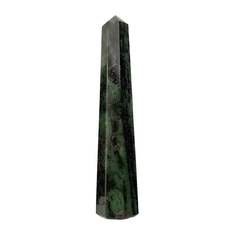 VIE Obelisk Tower, 8-10cm, Ruby Zoisite