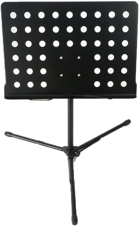 Sheet Music Stand, Adjustable Height, Folding Holder Tripod Base for Musician image 4