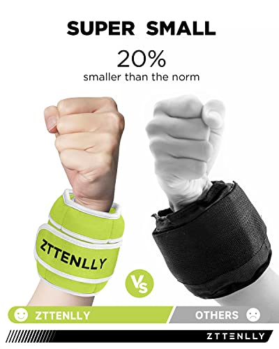 Image of Adjustable Ankle Weights for Women Men and Kids | 1 Pair 5 10 15 18 20 Lbs Leg Wrist Ankle Weight Straps for Yoga, Walking, Running, Aerobics, Gym, Dance, Pilates, Cardio