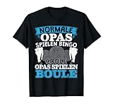 Herren Boule Opa Petanque & Boccia | Boule Spiel T-Shirt