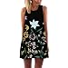 MOMOXI Vestidos para Mujer Mini Vestido Corto Corto de Moda de la...