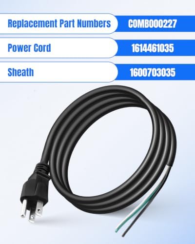 Hammer Drills Power Cord Fit for Bosch Replace 1614461035 1600703035 - 4