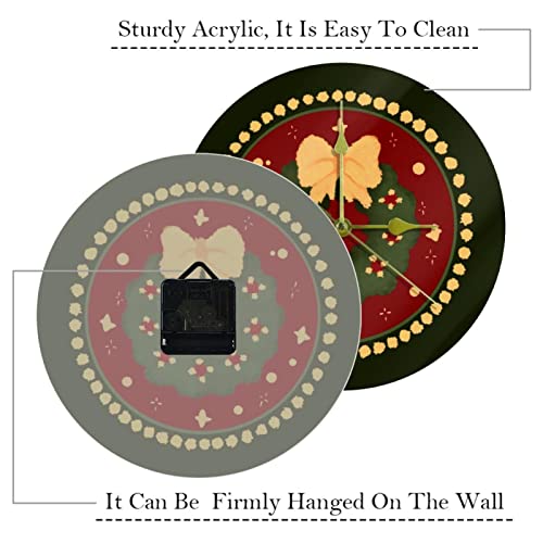 Horloge murale de Noël en cadeau idéal pour décorer l'école - 4
