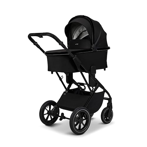 MOON Kombikinderwagen Piu/onyx