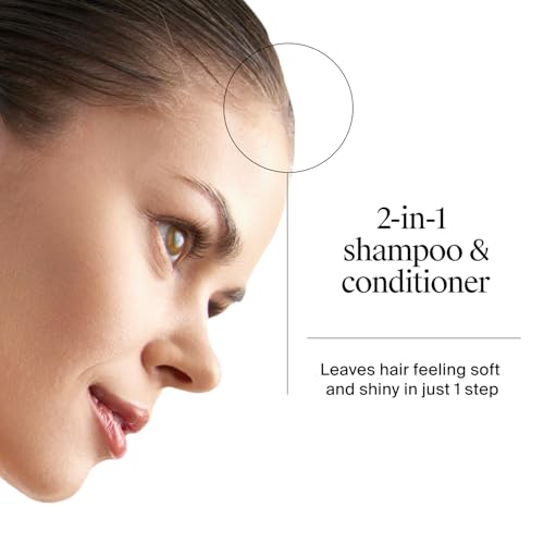 Image of Neutrogena T /Gel Anti-Dandruff 2-in-1 Shampoo & Conditioner with 1% Salicylic Acid & 0.6% Piroctone Olamine - Works from First Wash, 250 ml