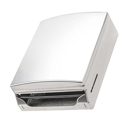 TableTop King B-4262 ConturaSeries C Fold or Multifold Surface-Mounted Paper Towel Dispenser with TowelMate