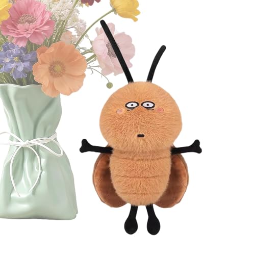 Cucaracha de peluche, adorable peluche animal y para decoración – Doudou cucaracha y suave, para niños y niñas, en casa, en la oficina, mesilla de noche, viajes, para cumpleaños y Cucaracha de peluche, adorable peluche animal y para decoración – Doudou cucaracha y suave, para niños y niñas, en casa, en la oficina, mesilla de noche, viajes, para cumpleaños y