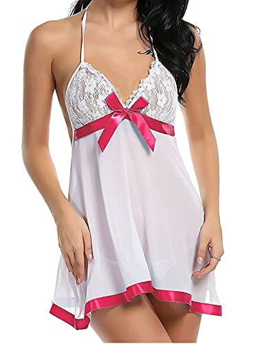 Image of Mount Edge Baby Cotton Doll Honeymoon Lingerie Maxi Nightwear Nighty Satin Sexy Shorts Women Honeymoon Bra Panty hot Sexy Night Dress Bra Set Sexy