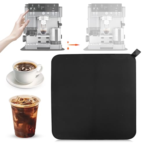 Unterlage Kaffeevollautomat 32 X 32CM Kaffeemaschine Matte Kompatibel mit Ninja Espresso Machine ES601EU, Abtropfmatte Geschirr Saugstarke Trockenmatte Unterlage für Kaffeemaschine
