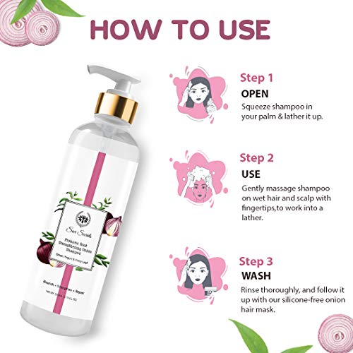 Image of Seer Secrets Natural Onion Hair Pack of Restorative Scalp Curry Leaf, Neem & Onion Hair Oil 200 ML & Probiotic Root Strengthening Yogurt, Curry Leaf & Onion Shampoo 200ml- Combo Pack