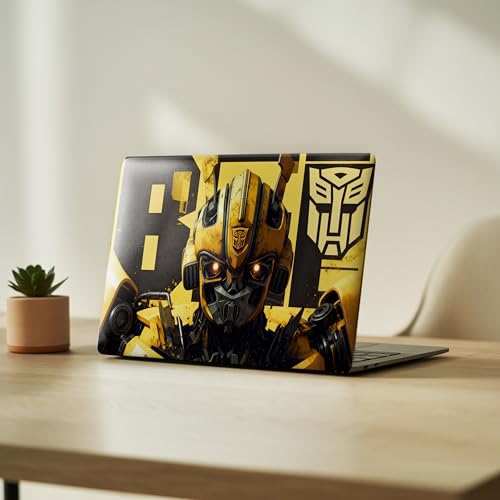 Image of NoWorries Laptop Skin for 15.6 & 14 Inch Laptop | Motivational, Superhero, Sports & Graphic Design Laptop Sticker Wrap | Premium Vinyl Laptop Cover (Bumble bee, 13.5 x 9.5inches)