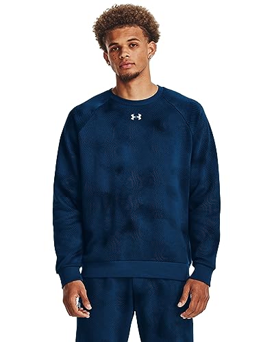 Under Armour Men's Rival Fleece Printed Crew