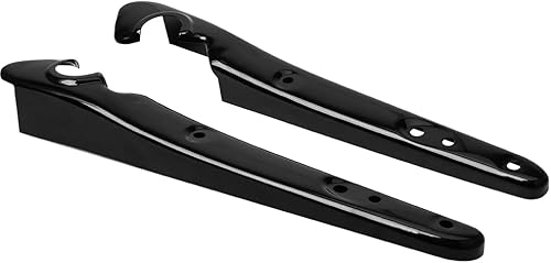 Miniatura 5 de Juego de puntal de guardabarros trasero negro brillante para guardabarros, cubierta de soporte lateral de señal de giro para Harley Sportster Iron