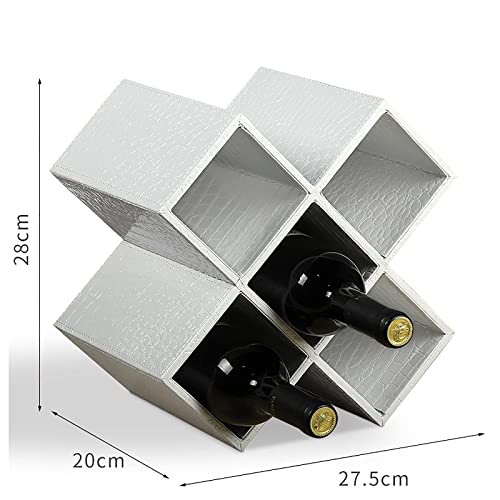 Soporte para botellas de vino blanco con 5 compartimentos miniatura 2