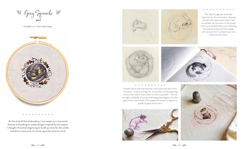 Chloe Giordano Needlepainted Woodland Animals: Exquisite Embroidered Art