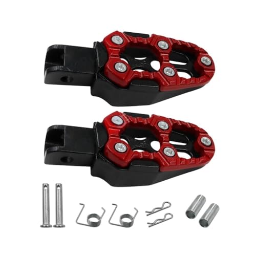 Repose-pieds moto en aluminium réglable pour balades en quad