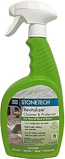 StoneTech Revitalizer Cleaner and Protector for Natural Stone Countertops and Surfaces, 24-Ounce Spray
