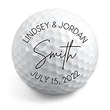 Personalized Golf Balls, Wedding Golf Balls, Golf Wedding Favors, Golf Wedding Gift, Golf Party Favors (12 Balls)