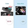 شاحن سيارة لاسلكي لملحقات وحدة التحكم المركزية Mazda CX5 CX-5 2017-2025، وسادة شحن الهاتف اللاسلكي لـ Mazda CX5 2017 2018 2019 2020 2021 2022 2023 2024 2025
