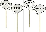Silly Stick -Speech Bubble 2 Pack - Made in USA
