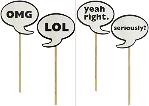 Silly Stick -Speech Bubble 2 Pack - Made in USA