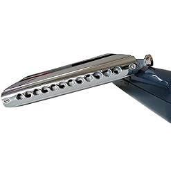 KIRANDIE Chromatic Harmonica Alto Chromatic Harp Basse C 12 Trous Bouche d’orgue Instruments de Musique - Les Beatles, Paul McCartney, John Lennon, RIngo Starr, George Harrison KIRANDIE Chromatic Harmonica Alto Chromatic Harp Basse C 12 Trous Bouche d'orgue Instruments de Musique – Image 7