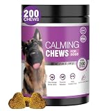 TTLXRL Calming Chews for Dogs 200pc Dog Calming Treat and Bites with Melatonin -...