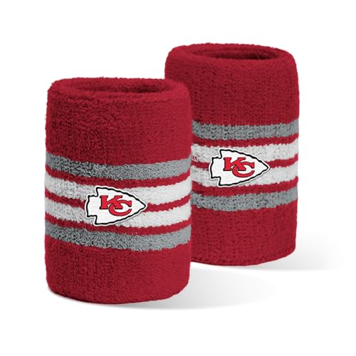 Image of For Bare Feet NFL Officially Licensed Team Logo Headband & Wristband Combo Pack Team Color OSFM