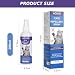 Aomig Katzenabwehrspray Anti Katzen Spray Knabberstopp Innen AuBen Katzenabwehr für Sofa Tür Möbel Natürliches Katzen Fernhaltespray Sofort Wirksames katzenspray Antikratzspray Katz Abwehrspray(200ml)