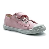 aromaterapia bebe tosse  Zapatillas de Lona para niña y niño/Bambas Infantiles con aromaterapia antimosquitos/Calzado Infantil con Cierre de Velcro y Cordones elásticos/fabricacion en España (Rosa, Numeric_33)