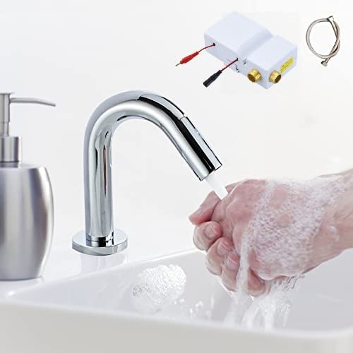 Amazon | 自動水栓 センサー水栓 単水栓 一体型 自動赤外線検知 自動