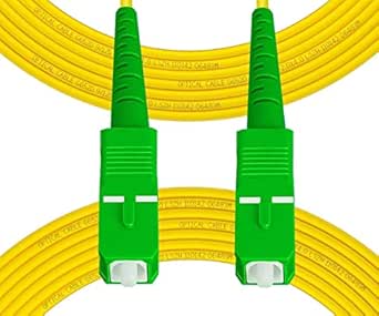 Fibergaga SC/APC naar SC/APC Vezelflard Kabel 1m