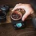 WACACO Exagram Coffee Scale with Timer, 0.1 g/0.0035 oz Precise Graduation, Pocket Digital Kitchen Scale, Portable Pour Over Coffee Scale with Silicone Pad (Batteries Not Included)